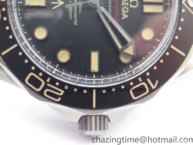 0215 Seamaster 300 “No Time to Die” Limited Edition ORF 1:1 Best Edition on SS Mesh Bracelet A8806 (Free Nato Strap) Durable 7866